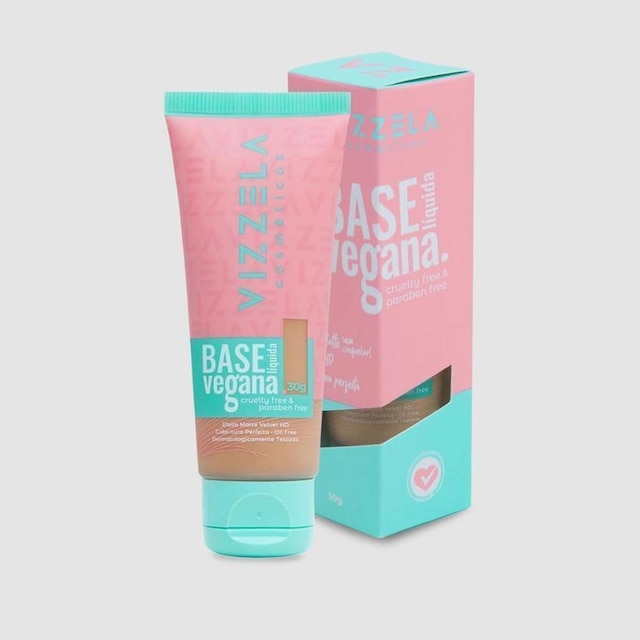 Vizzela Cosméticos 10 Base Líquida 30G