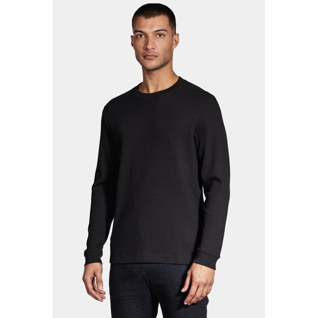 Wafle Sweatshirt Preto