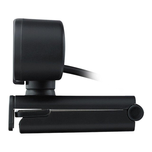 Webcam Rapoo C280 2K, com Autofoco, Microfone Profissional com Cancelamento de Ruído, Preto- C280