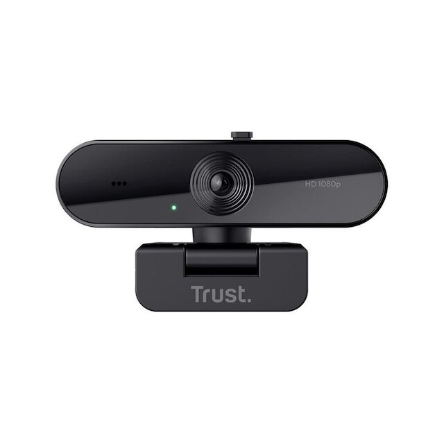Webcam Trust TW-200 Full HD 1080p, Microfone de Longo Alcance, Filtro de Privacidade, USB, - 24734