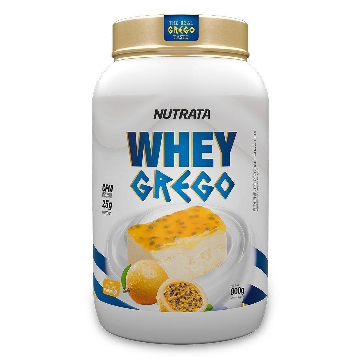 Whey Grego Nutrata 900g Menor preço em Whey Grego Nutrata 900g