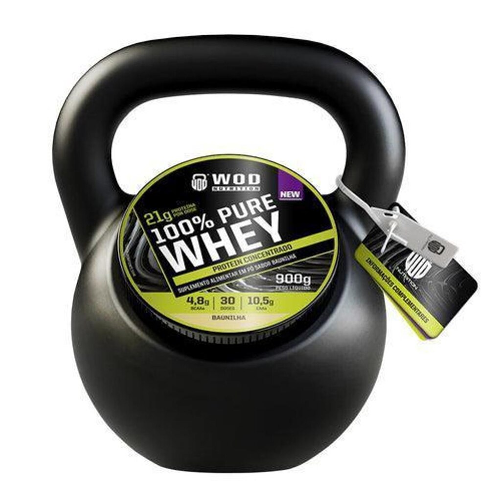 Whey Protein Concentrado 100% 900g - WOD NUTRITION