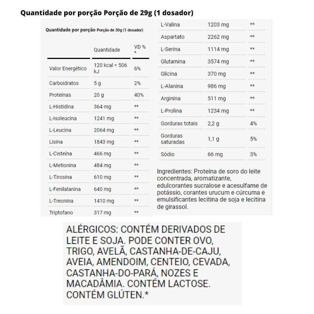 Whey Protein Concentrado - Pote 900g Dux Nutrition