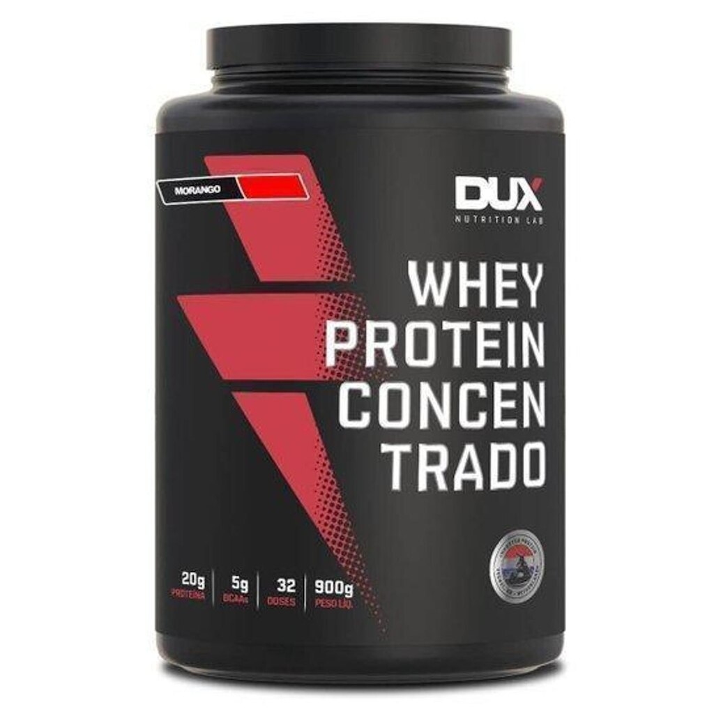 Whey Protein Concentrado - Pote 900g Dux Nutrition