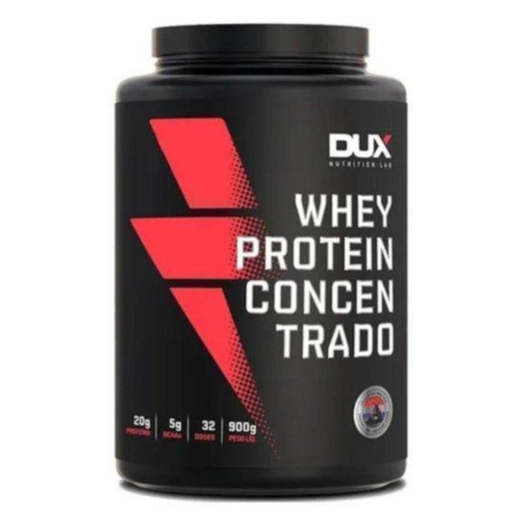 Whey Protein Concentrado - Pote 900g Dux Nutrition