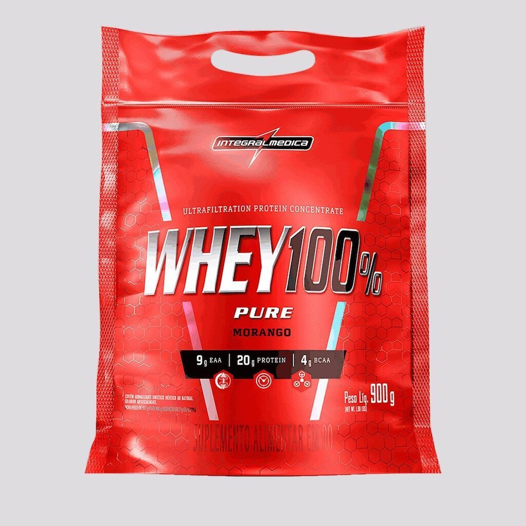 Whey Protein IntegralMedica 100% Pure Refil 900g