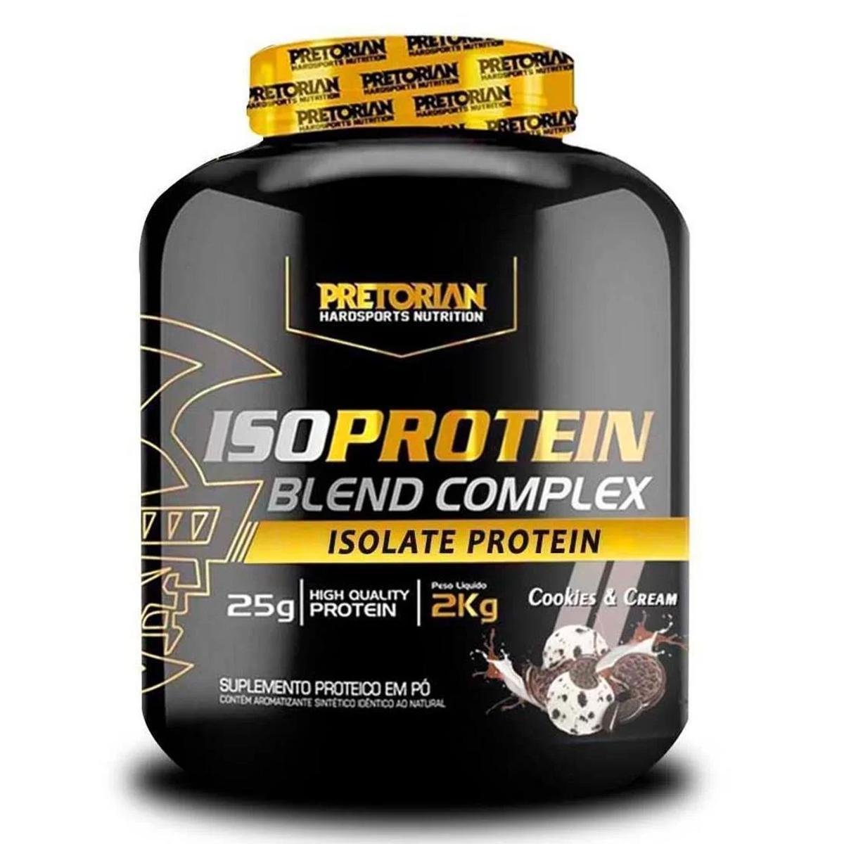 Whey Protein Isolado Iso Blend Complex 2Kg Pretorian Cookies Zattini