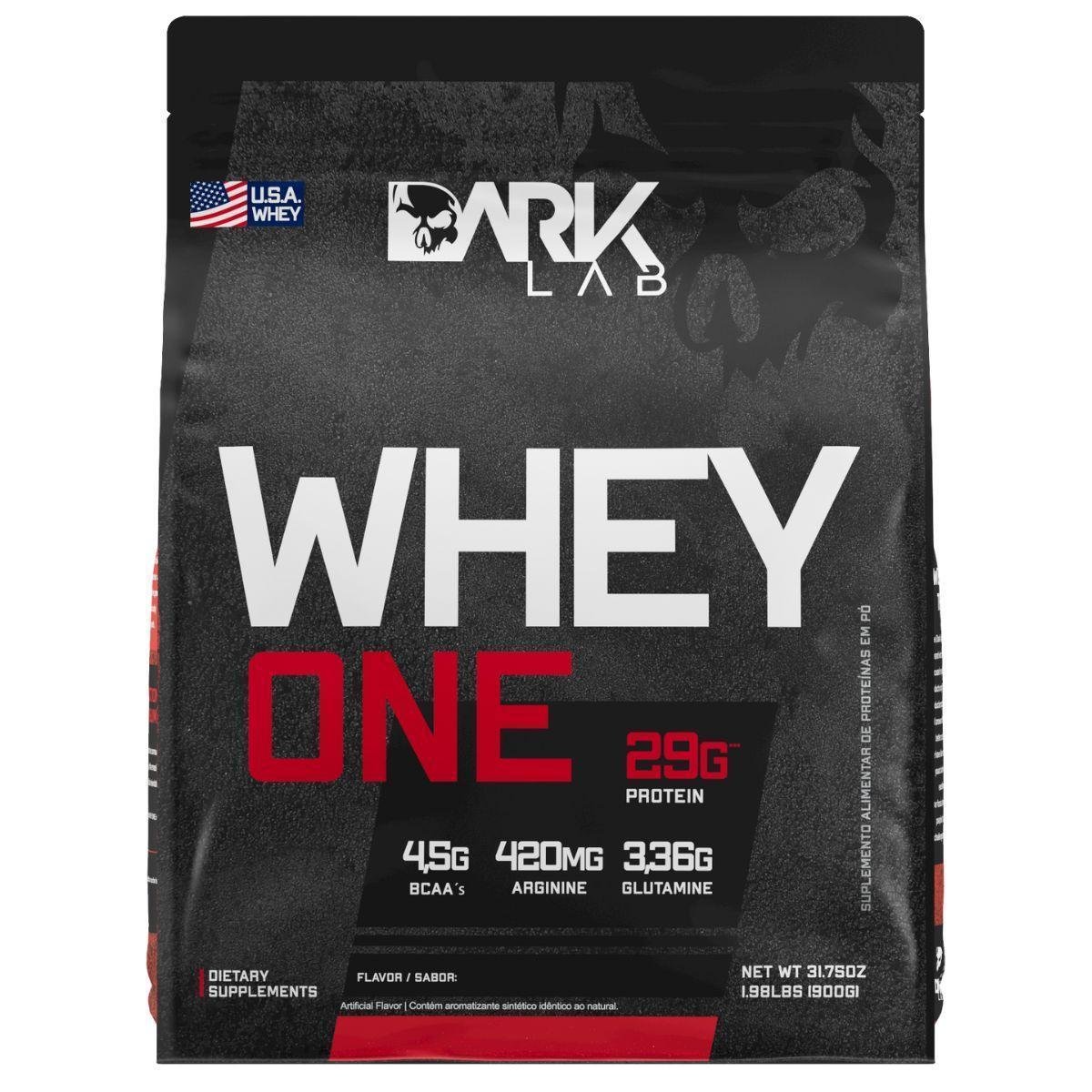 Menor preço em Whey Protein One Refil 900g Dark Lab