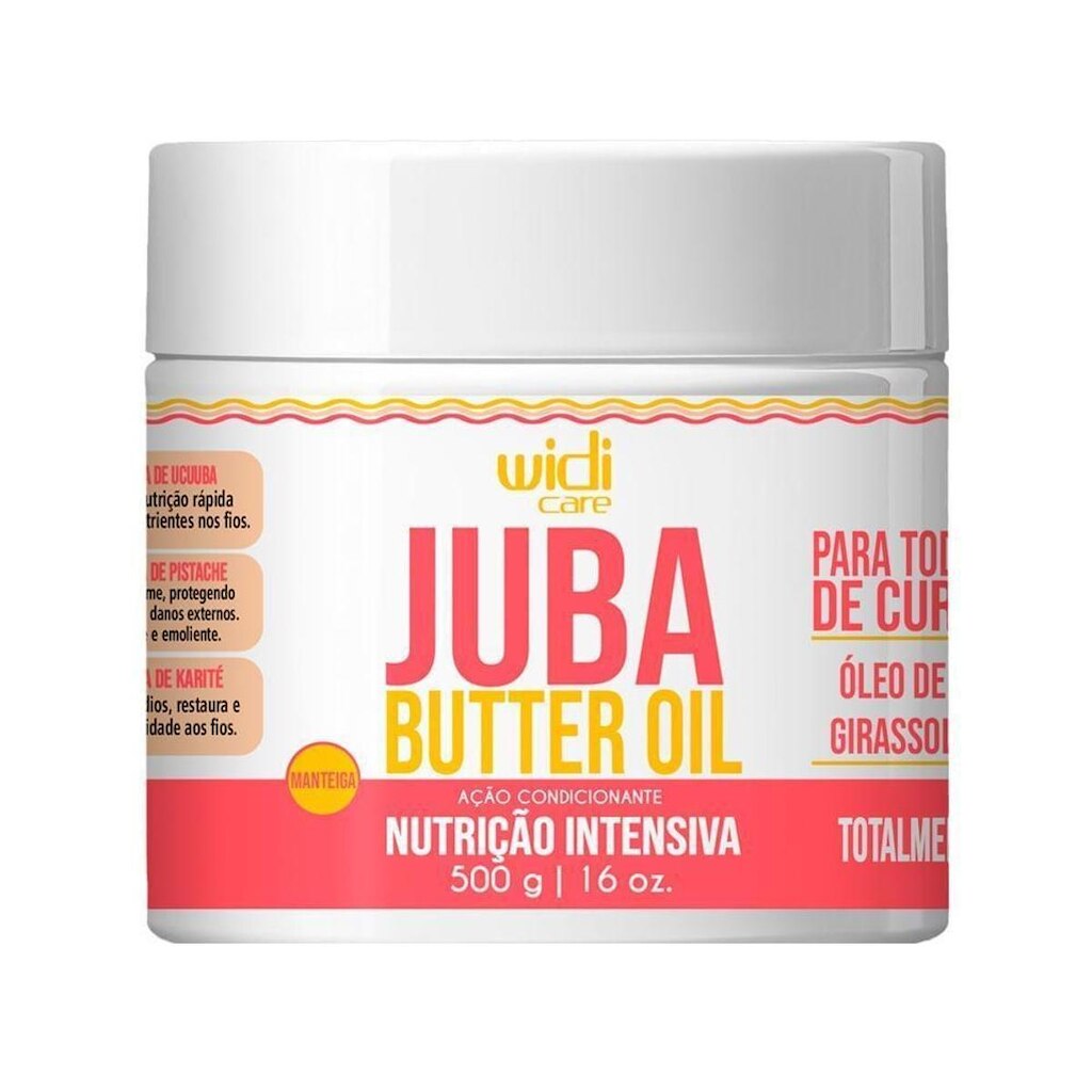 Widi Care Juba Butter Oil Tratamento 500G