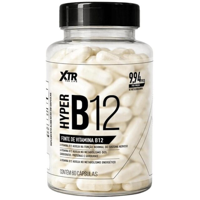 XTR For Life Hyper B12 60 Cápsulas