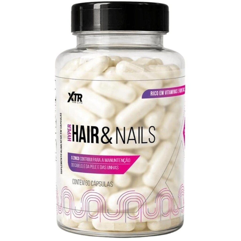 XTR For Life Hyper Hair Nails 60 Cápsulas